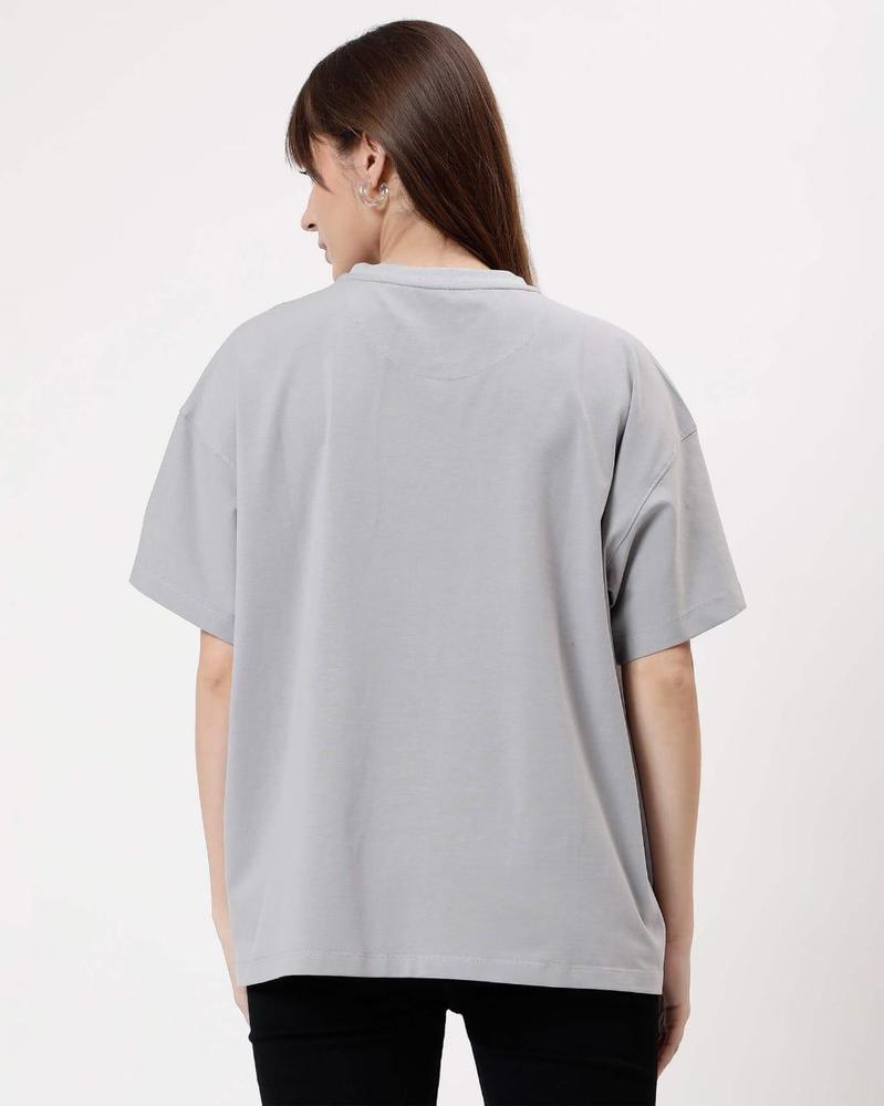 1 Pcs Women,s Stitched Jersey Plain T' Shirt - Bold Beautiful